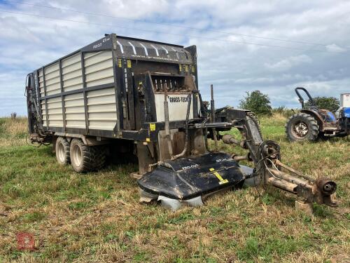 2020 GRASS-TECH PRO CUT 140 ZERO GRAZER