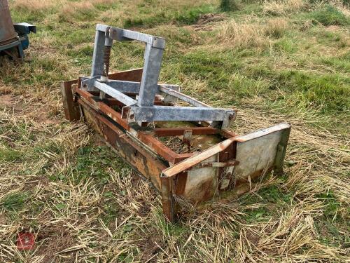 GALVANISED YARD SCRAPER (S/R)