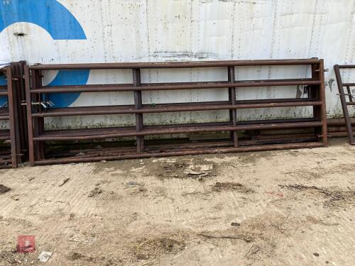 5 X HEAVY DUTY YARD GATES (2)