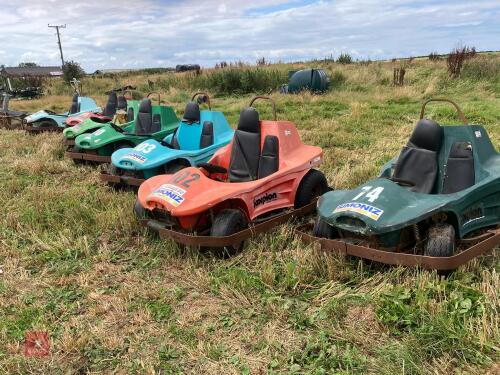 7 HONDA GO CARTS (S/R)