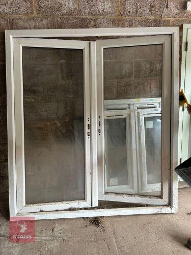 UPVC DOUBLE DOORS