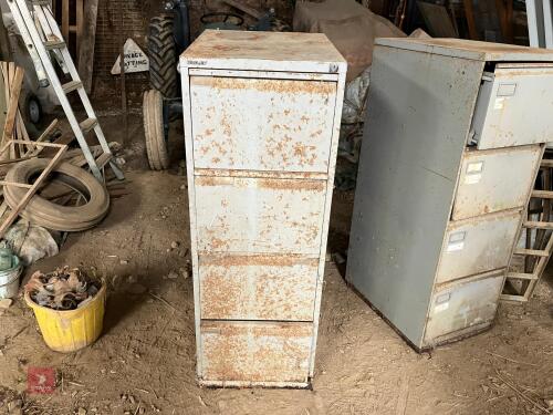 TWO FILING CABINETS