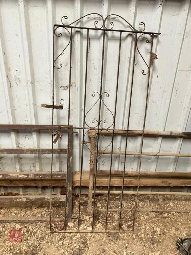 WROUGHT IRON GARDEN GATE