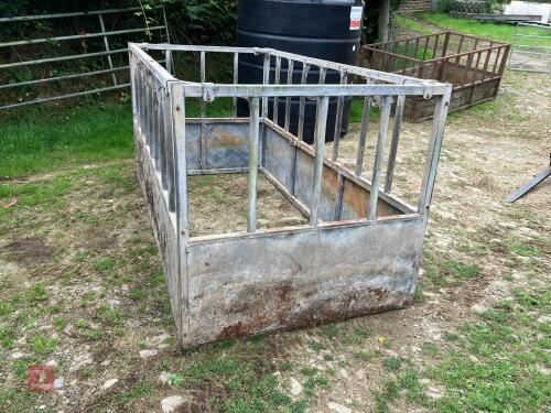 GALVANISED FEED TROUGH