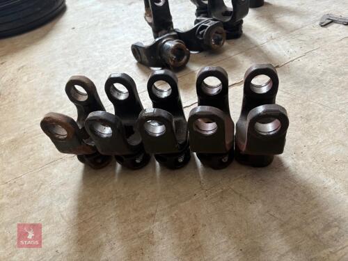5 X B6 1 3/8 PTO YOKES"