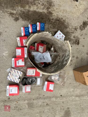 BUCKET OF NEW SPARES