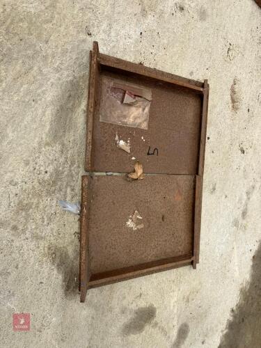 BOBCAT SKID STEER WELD ON BACK PLATES