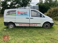 2009 MERCEDES VITO FRIDGE VAN (S/R) - 2