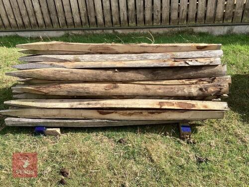 50 X 6' CHESTNUT STAKES