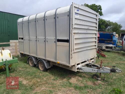 IFOR WILLIAMS DP120 LIVESTOCK TRAILER