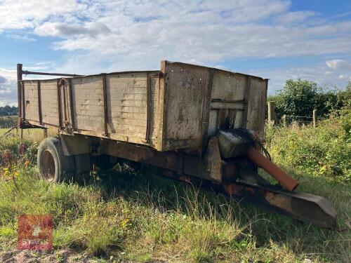 10T LORRY BODY TIPPING TRAILER