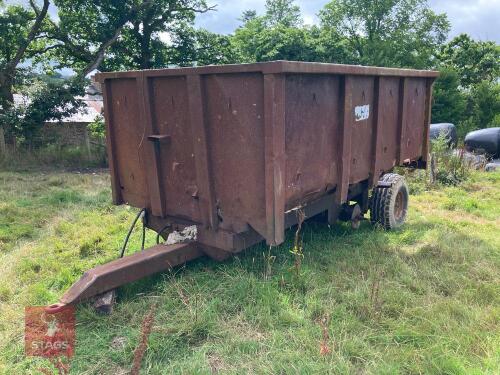 13' X 7' TWIN AXLE GRAIN TRAILER (S/R)