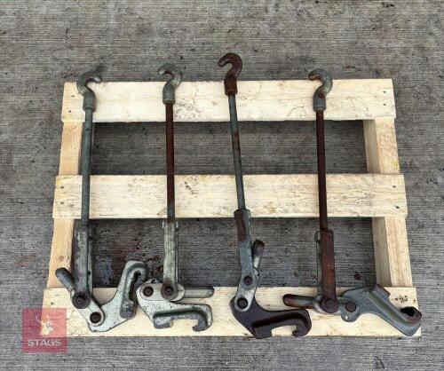DUAL WHEEL CLAMPS
