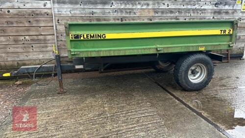 2014 FLEMING TR2 2T TIPPING TRAILER