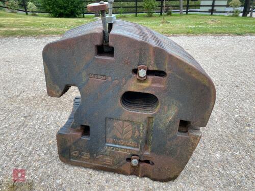 NEW HOLLAND WEIGHTS 16 X 45KG