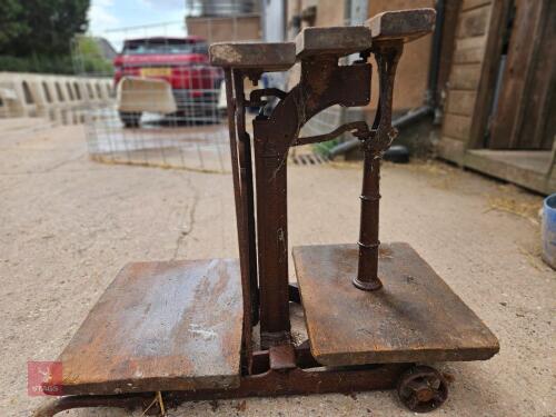 SET OF PLATFORM SCALES