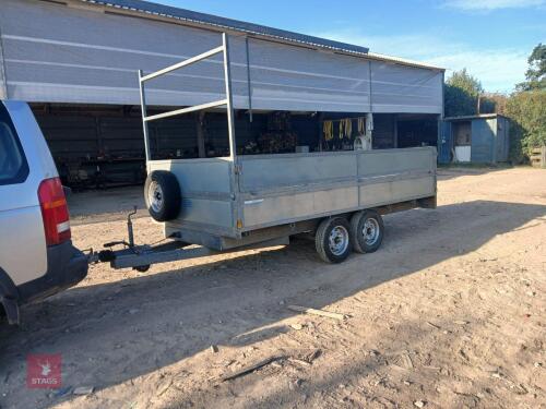 12' 5'' X 6' GALVANISED TRAILER