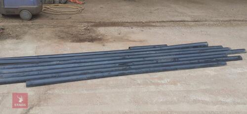 APPROX 50' OF 4'' BLACK GUTTERING