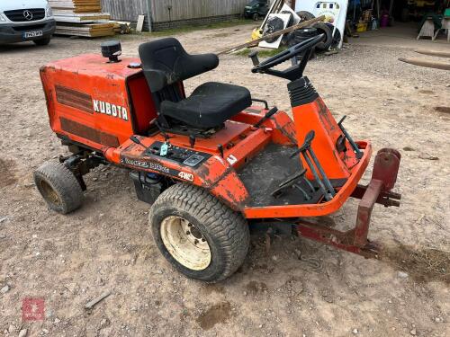 KUBOTA 2WD RIDE-ON MOWER (S/R)