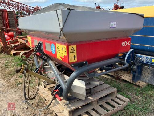 2013 KVERNELAND 205 FERTILISER SPREADER