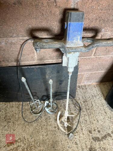 240V ELECTRIC PADDLE MIXER