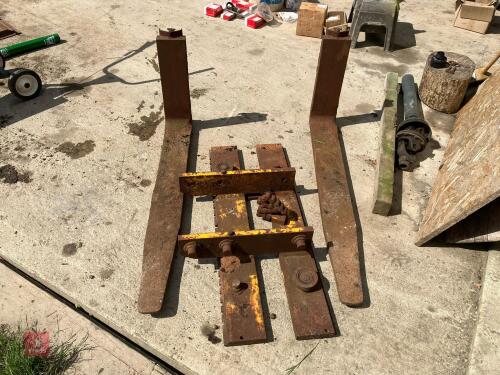 PALLET TINES & BACK PLATE