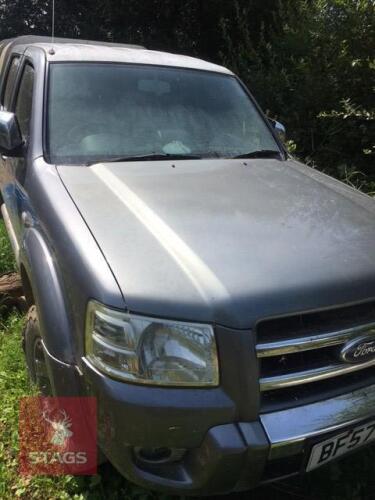 2007 FORD RANGER 4X4 PICK-UP TRUCK S/R