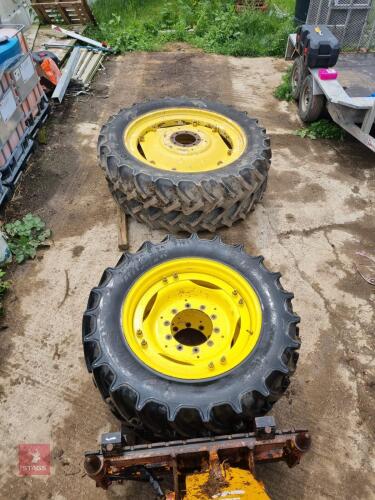 JOHN DEERE ROW CROP WHEELS AND TYRES