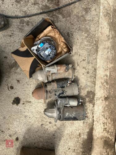 STARTER MOTORS & ALTERNATORS