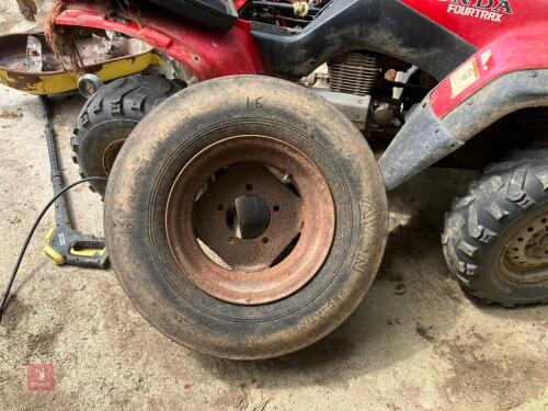 152 PCD WHEEL RIM & TYRE