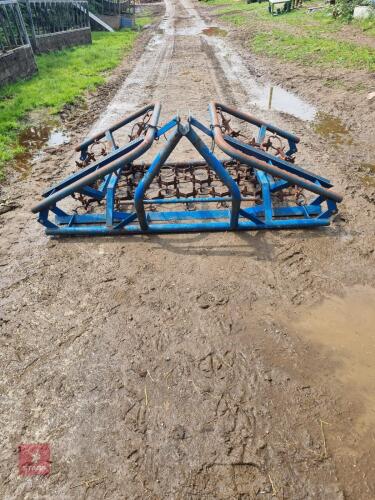 12' FOLDING GRASS HARROWS