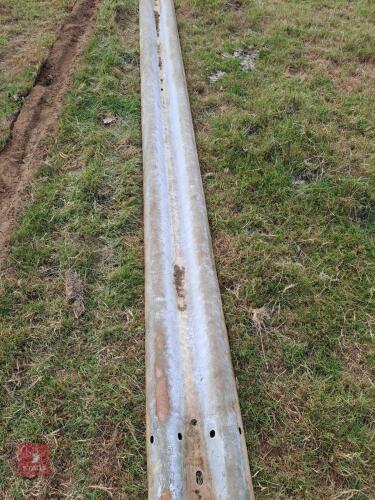 6 MOTORWAY CRASH BARRIERS