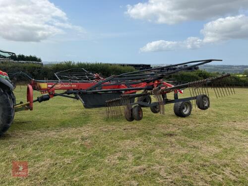 2012 VICON ANDEX 844 TWIN ROTA RAKE