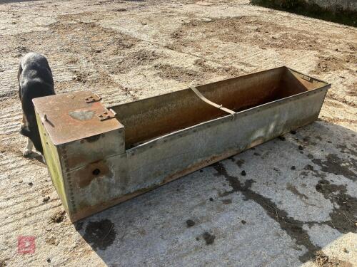 GALVANISED RIVETED WATER TROUGH