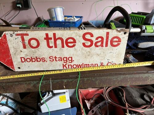 STAGS 'TO THE SALE SIGN'
