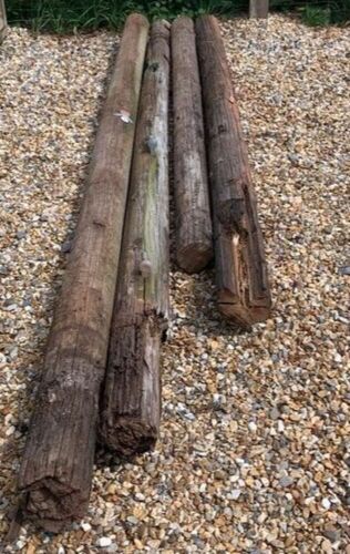 4 TELEGRAPH POLES