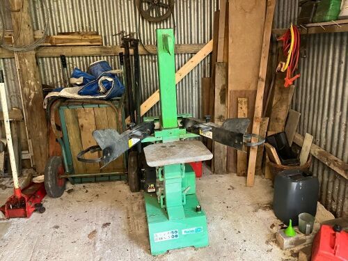 THE HANDY PRO STATIONARY LOG SPLITTER