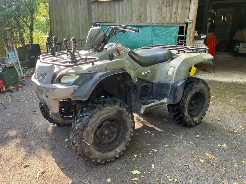 SUZUKI KINGQUAD 500 AXI 4X4 QUAD BIKE