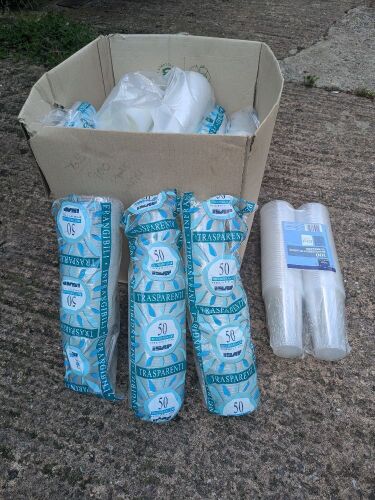900+ RECYCLABLE PLASTIC PINT GLASSES