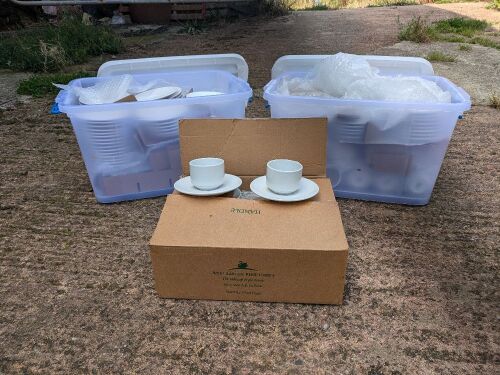 108 CUPS & 118 SAUCERS