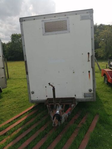 TWIN AXLE BOX TRAILER