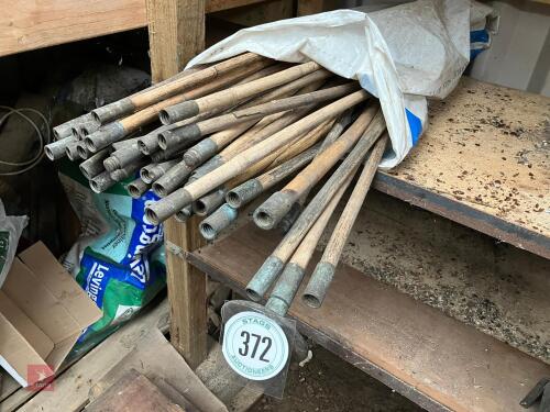 BAG OF BAMBOO DRAIN RODS