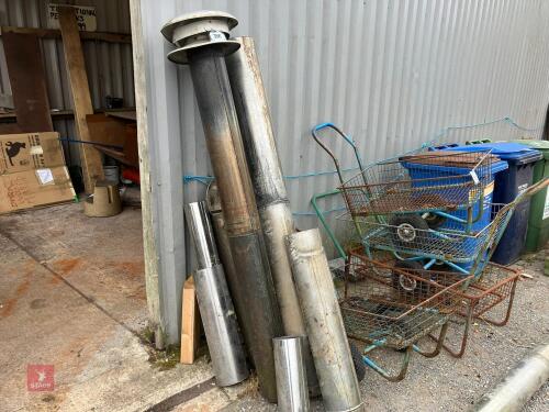 VARIOUS FLUE PIPING