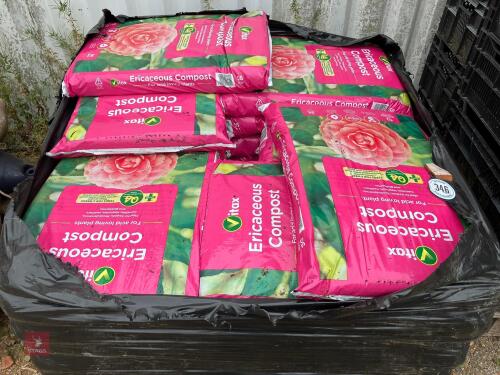 26 BAGS OF ERICACEOUS COMPOST