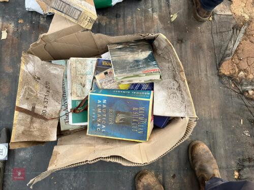 VARIETY OF MARINE/ADVENTURE BOOKS