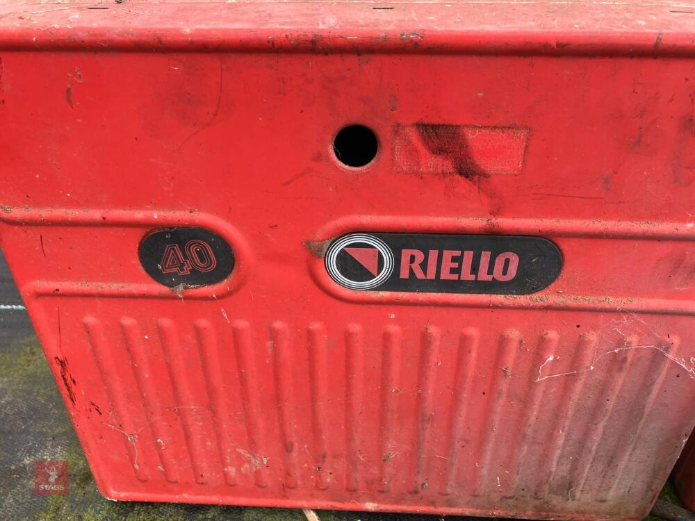 RIELLO 40 HEATER UNITS