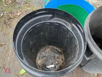 2 TRUGS & 2 BINS - 2