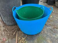 2 TRUGS & 2 BINS - 5
