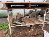 STEEL FRAMED POTTING TABLE - 4