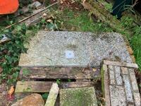 18'' x 44'' GRANITE SLAB
